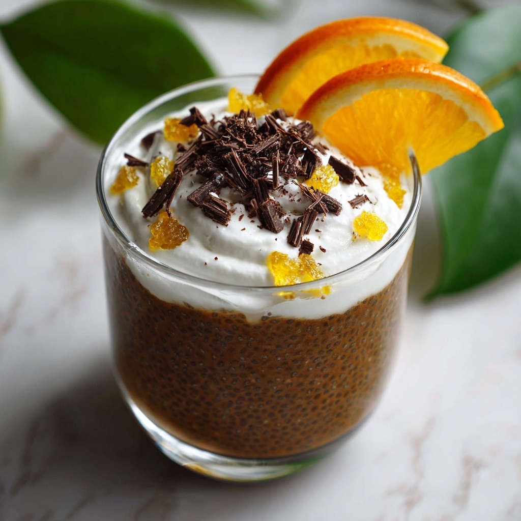Chocolate Orange Chia Pudding Recipe - Recipe Image