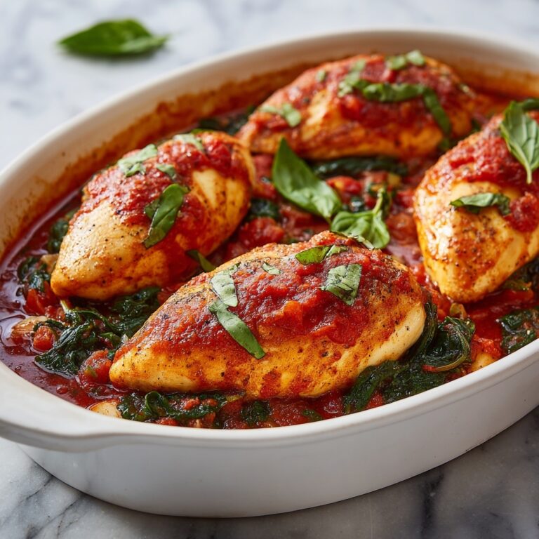 Savory Baked Chicken Arrabbiata Recipe