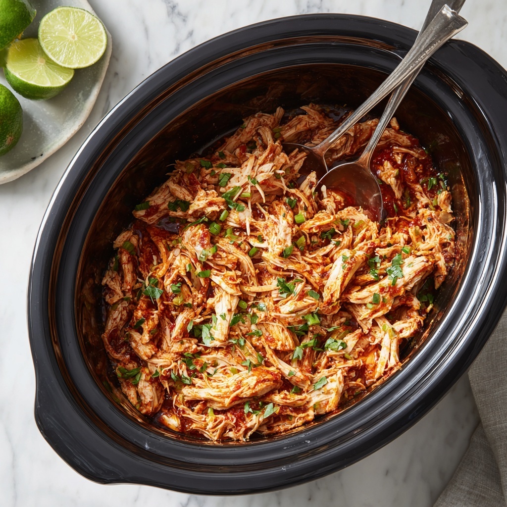 Crockpot Salsa Chicken Recipe - Recipe Image