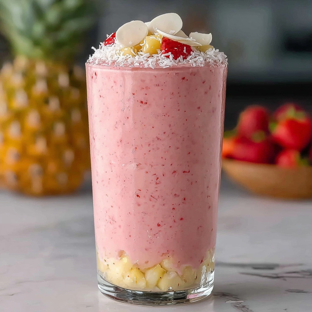Bahama Mama Tropical Smoothie Recipe - Recipe Image