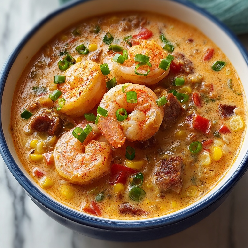 Creamy Seafood and Shrimp Chili Recipe - Recipe Image
