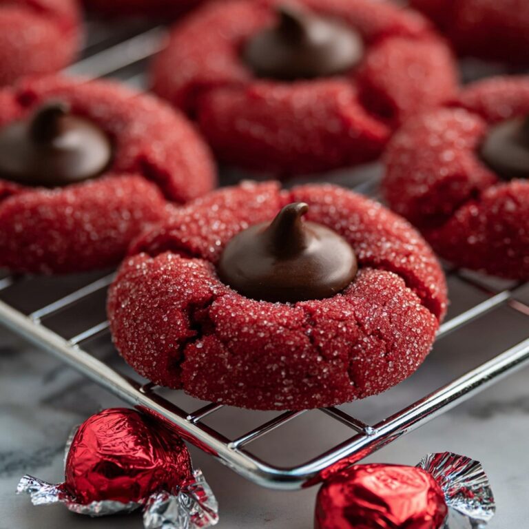 Red Velvet Blossom Cookies Recipe