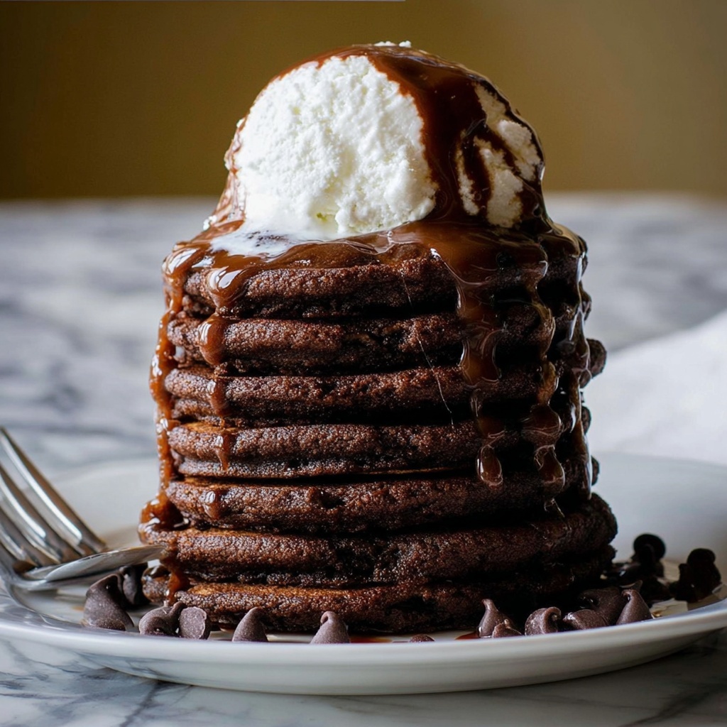 Chocolate Protein Pancakes Recipe - Recipe Image