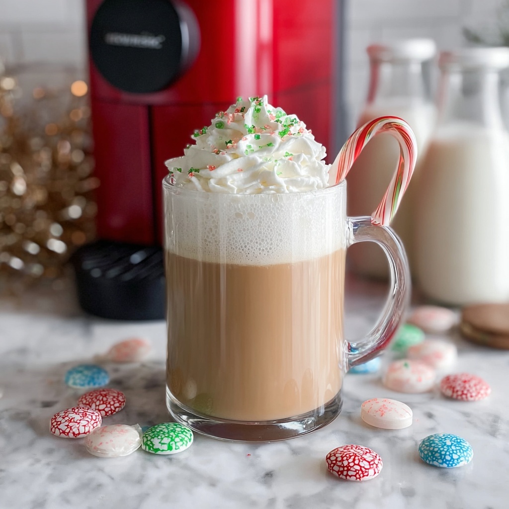 Peppermint Marshmallow Latte Recipe - Recipe Image