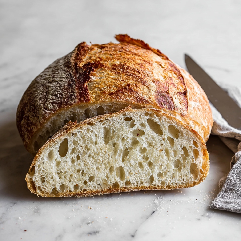 Perfect Homemade Sourdough Bread Recipe - Recipe Image
