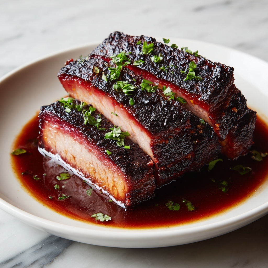 Red Wine and Gelatin Jus Braised Brisket Recipe - Recipe Image