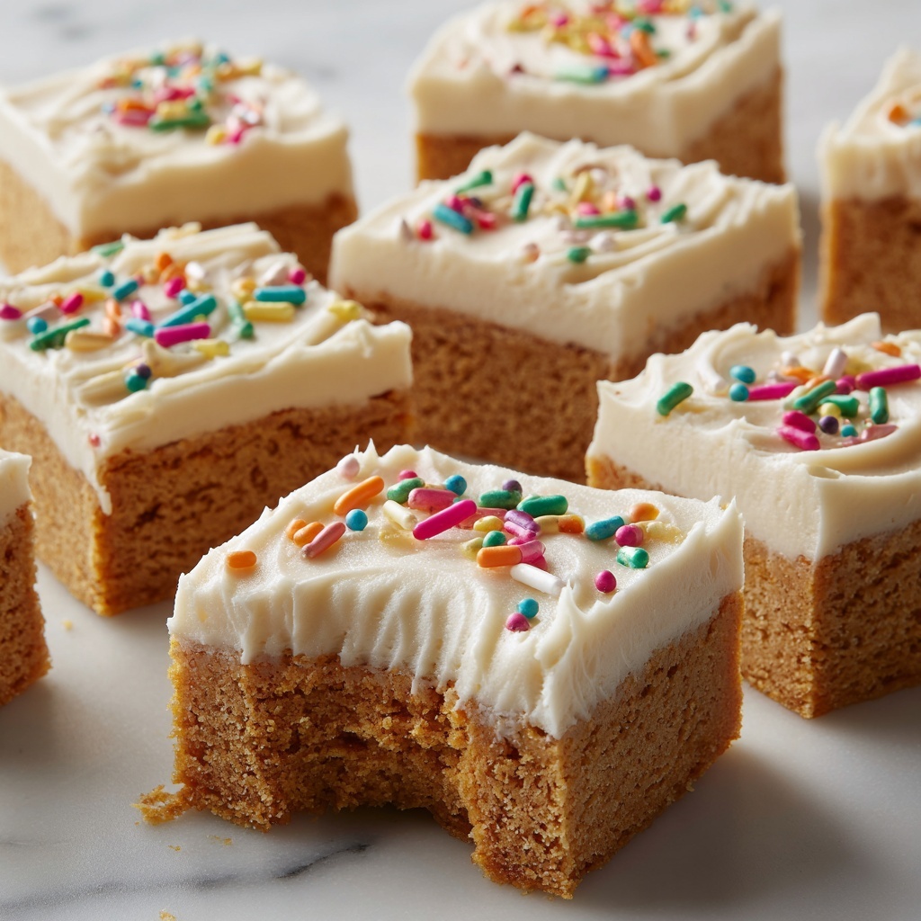 Frosted Sugar Cookie Bars Recipe - Recipe Image