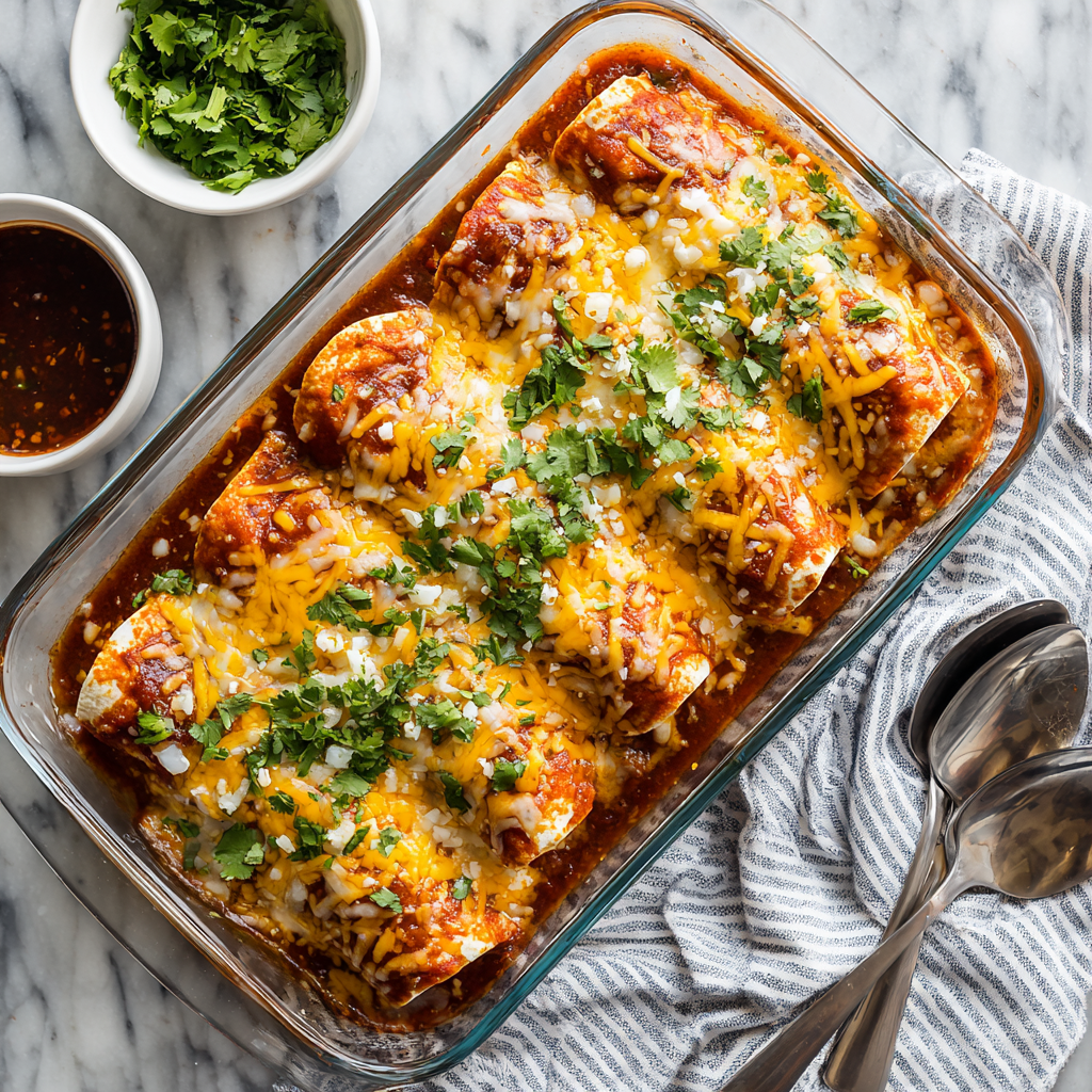 Beef Enchilada Casserole Recipe - Recipe Image