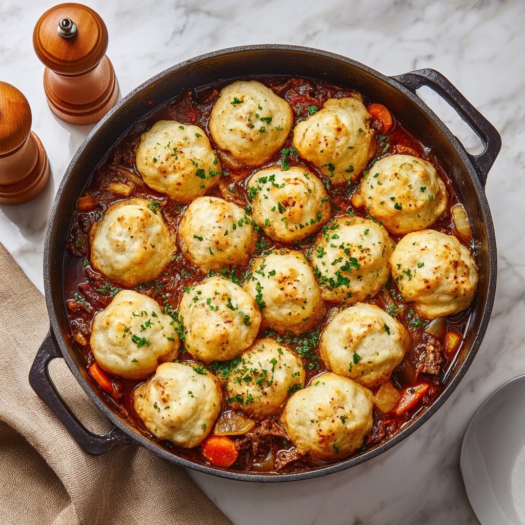 Slow Cooker Beef and Dumplings Recipe - Recipe Image