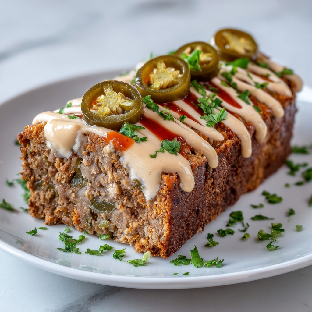 Zesty Spicy Jalapeño Popper Meatloaf – Comfort Food Reinvented Recipe - Recipe Image