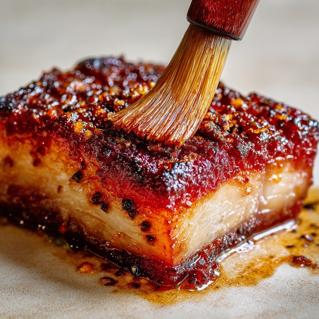 Bacon-Wrapped Pork Loin with Pepper Jelly Glaze Recipe - Recipe Image