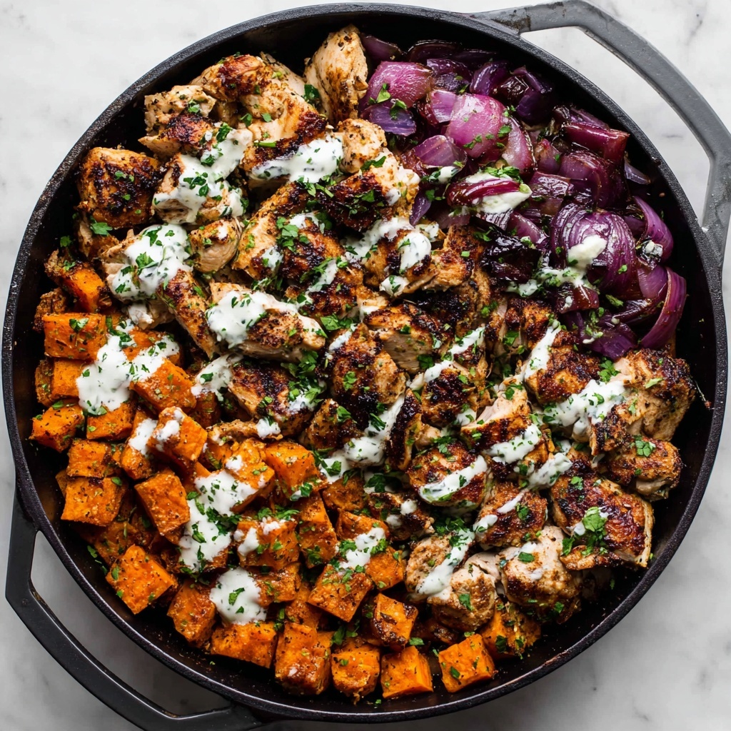 BBQ Chicken Sweet Potato Skillet – One-Pan Comfort Food Feast Recipe - Recipe Image