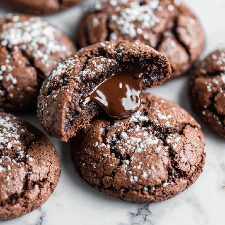 Chocolate Lava Cookies with Rich Ganache Filling Recipe