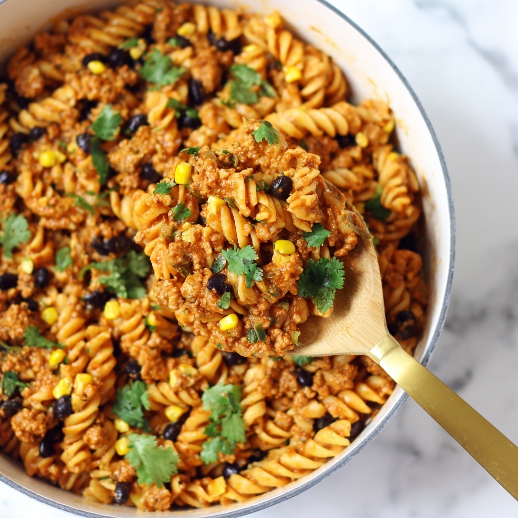 One Pot Mexican Pasta Recipe - Recipe Image