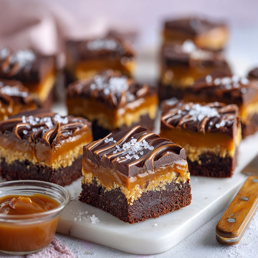 Vegan Peanut Butter Brownies (No Bake) Recipe - Recipe Image