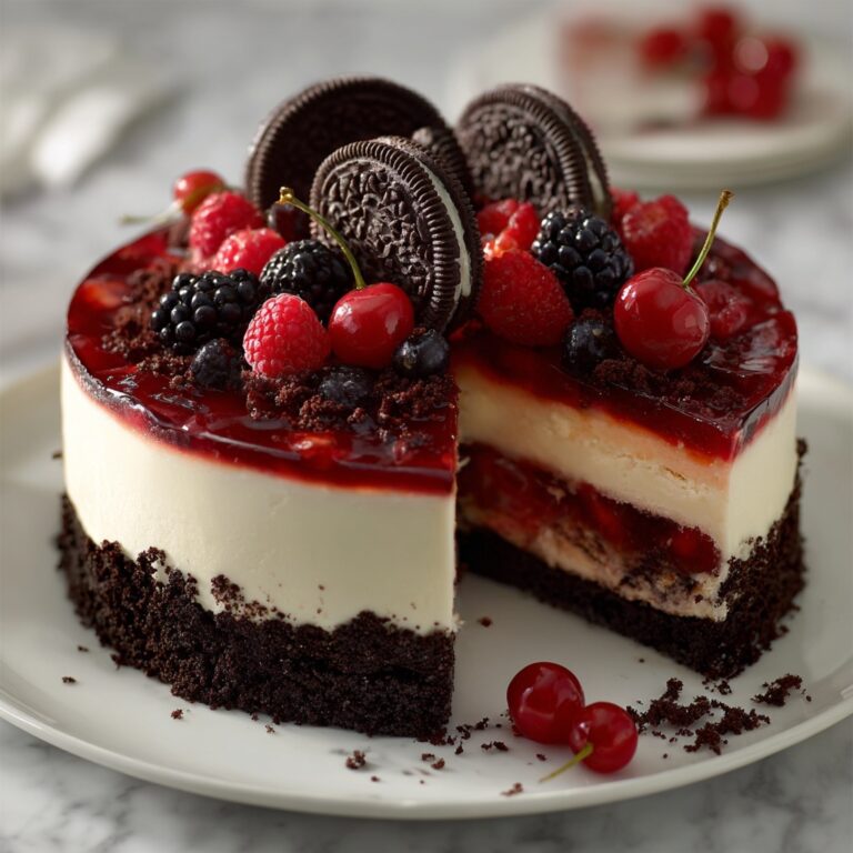 Cheesecake with Red Velvet Cookie Dough Recipe