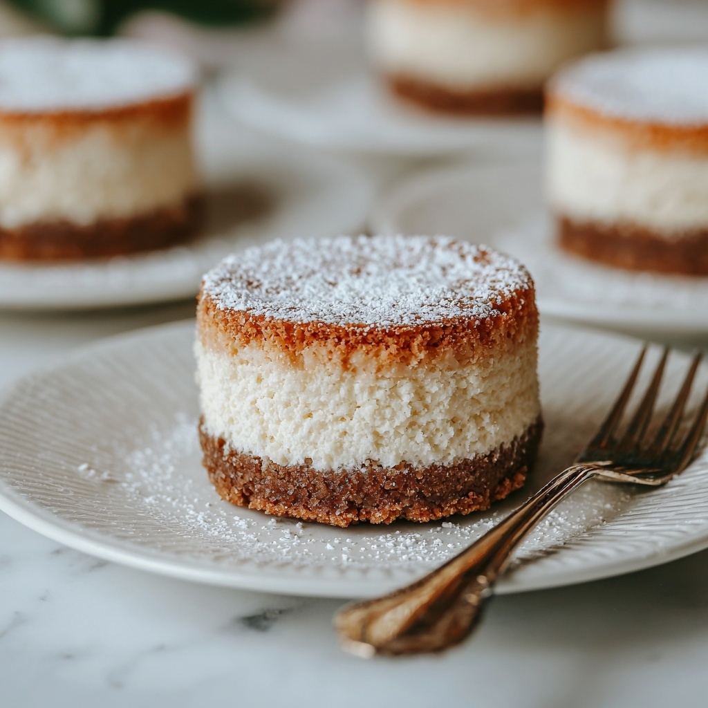 Quick Mini Japanese Cheesecakes Recipe - Recipe Image