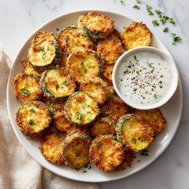 Crispy Baked Zucchini Chips Recipe