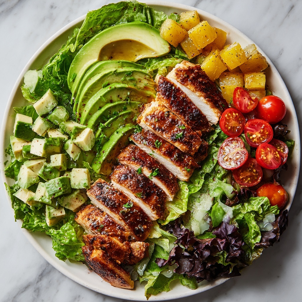 Easy Chicken Cobb Salad Recipe - Recipe Image