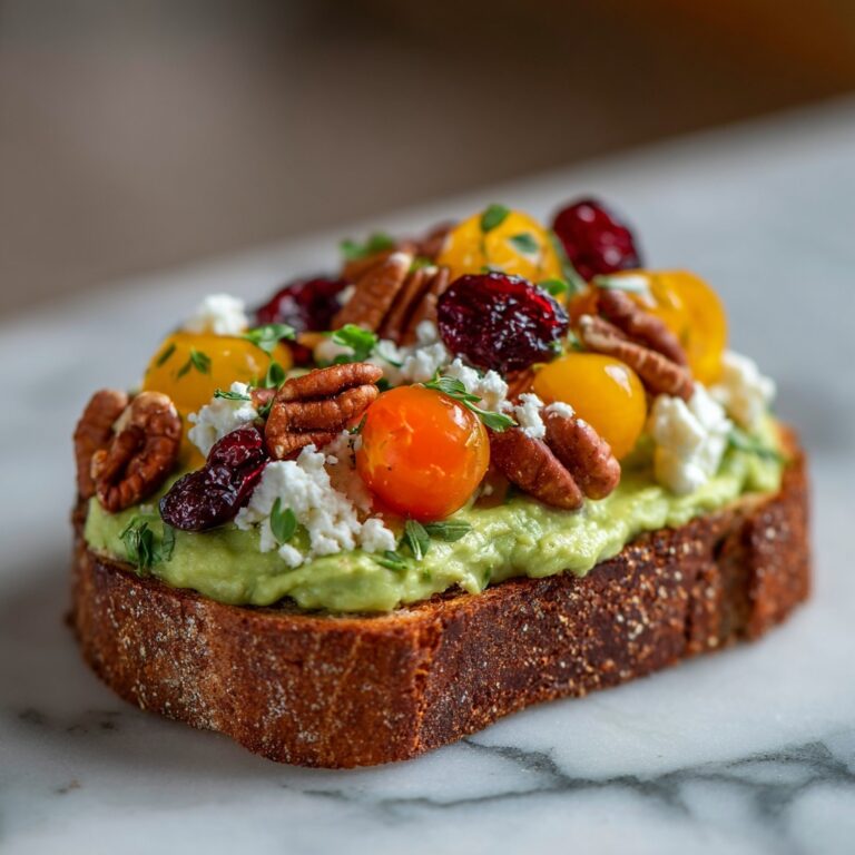 Avocado Toast with Feta Cheese Recipe