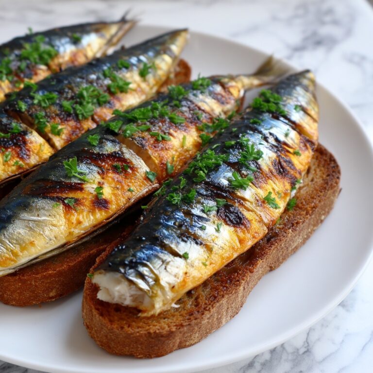 Sardines on Whole Grain Toast Recipe