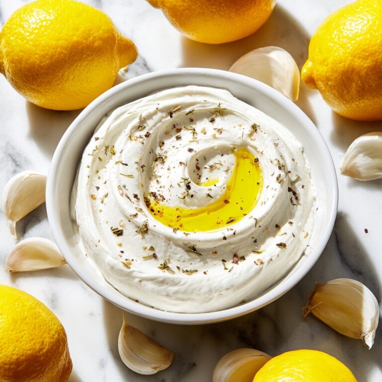 Lebanese Garlic Sauce (Toum) Recipe