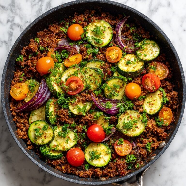 Mediterranean Ground Beef Stir Fry Recipe