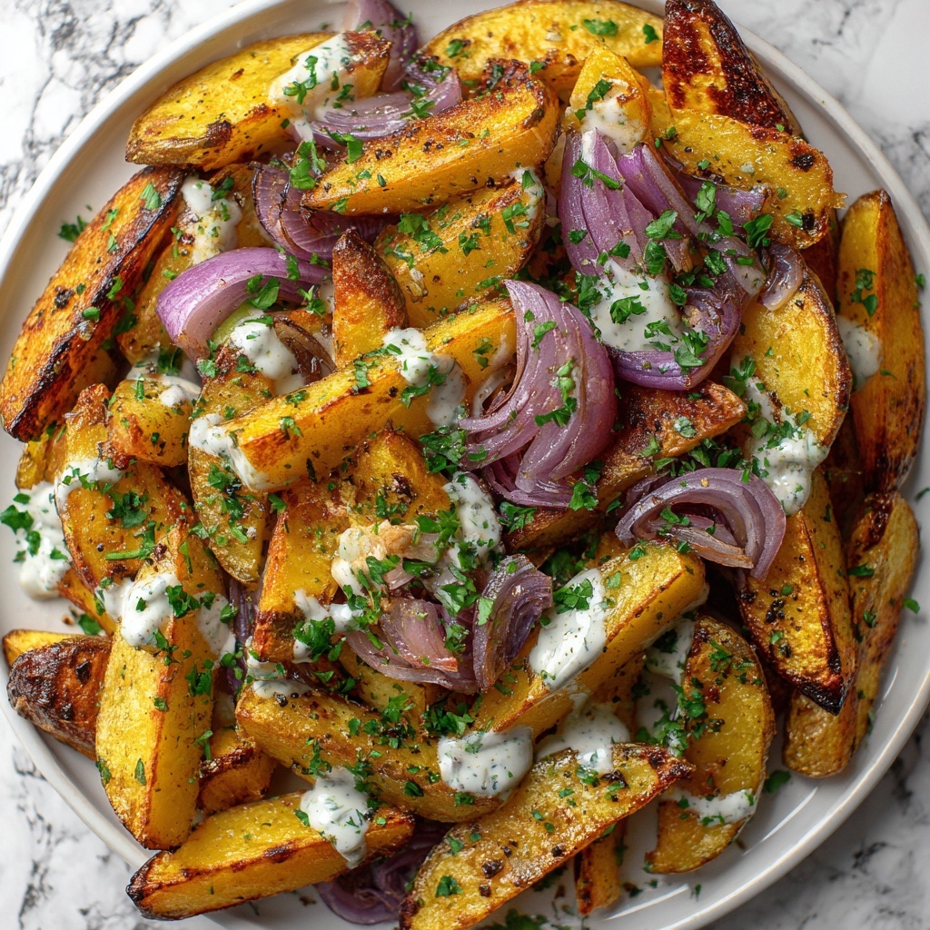 Za’atar Fries with Tahini Sauce Recipe - Recipe Image