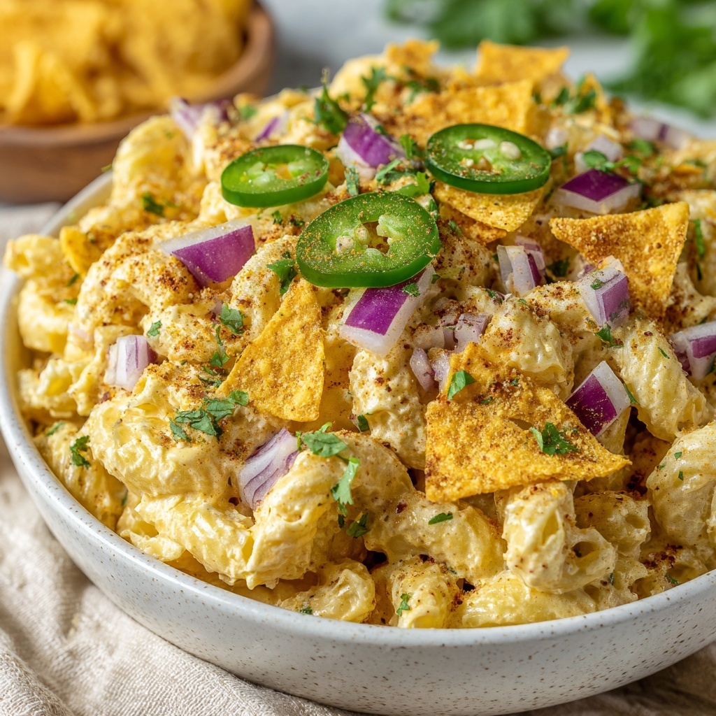 Cheesy Jalapeño Popper Pasta Salad Recipe - Recipe Image