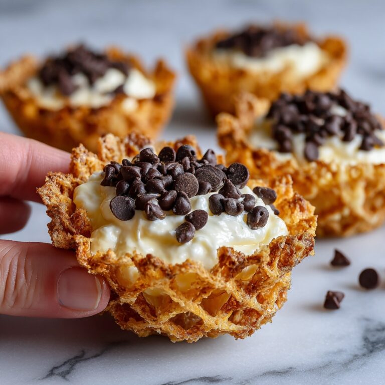 Mini Cannoli Cups Recipe