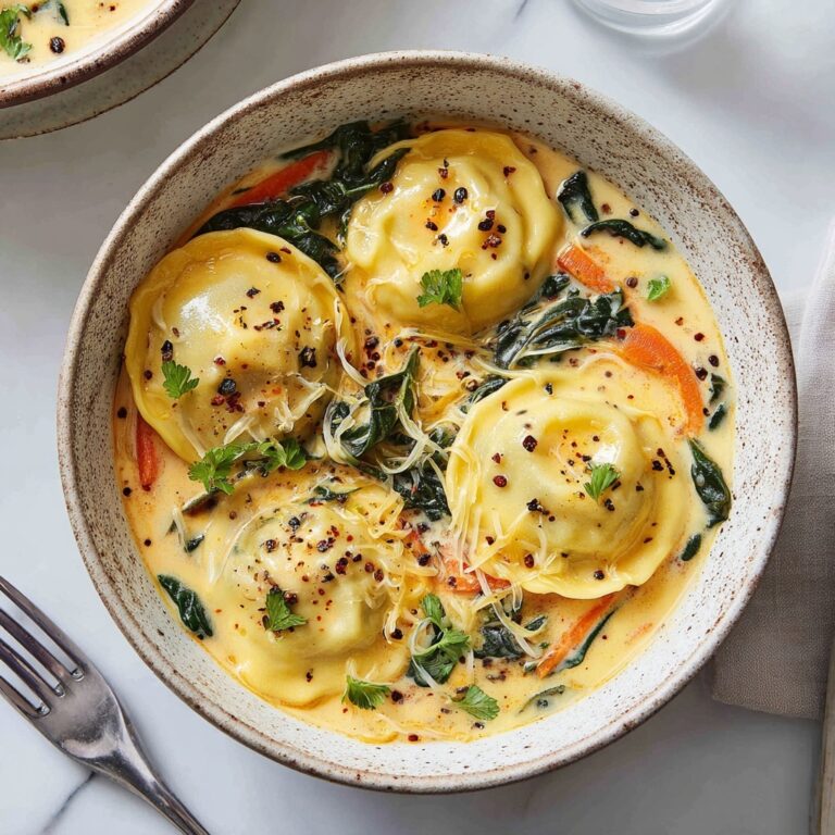 Creamy Ravioli Soup Recipe