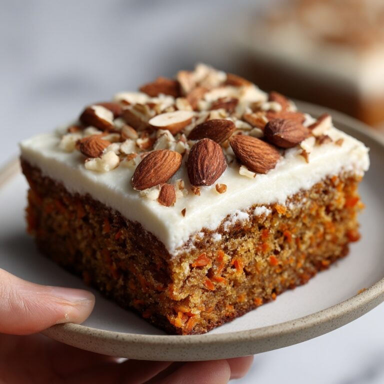 Flourless Carrot Cake Recipe