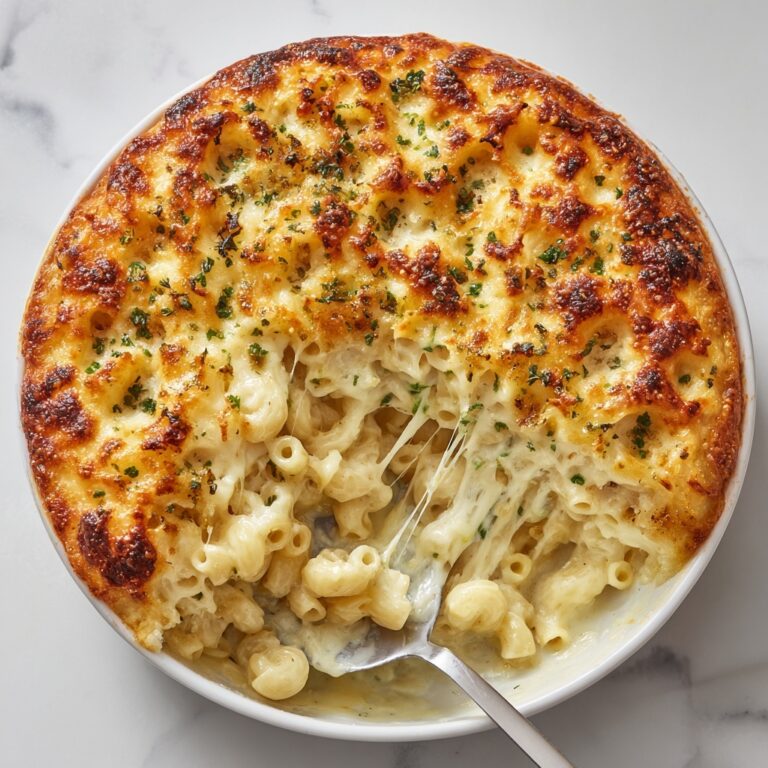 Four Cheese Baked Macaroni Recipe