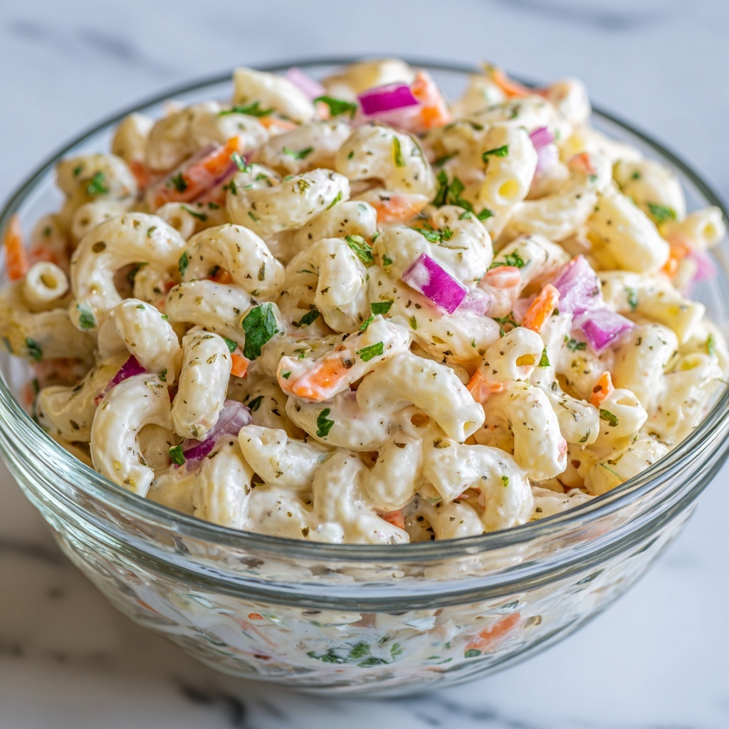 Sweet Macaroni Salad Recipe - Recipe Image