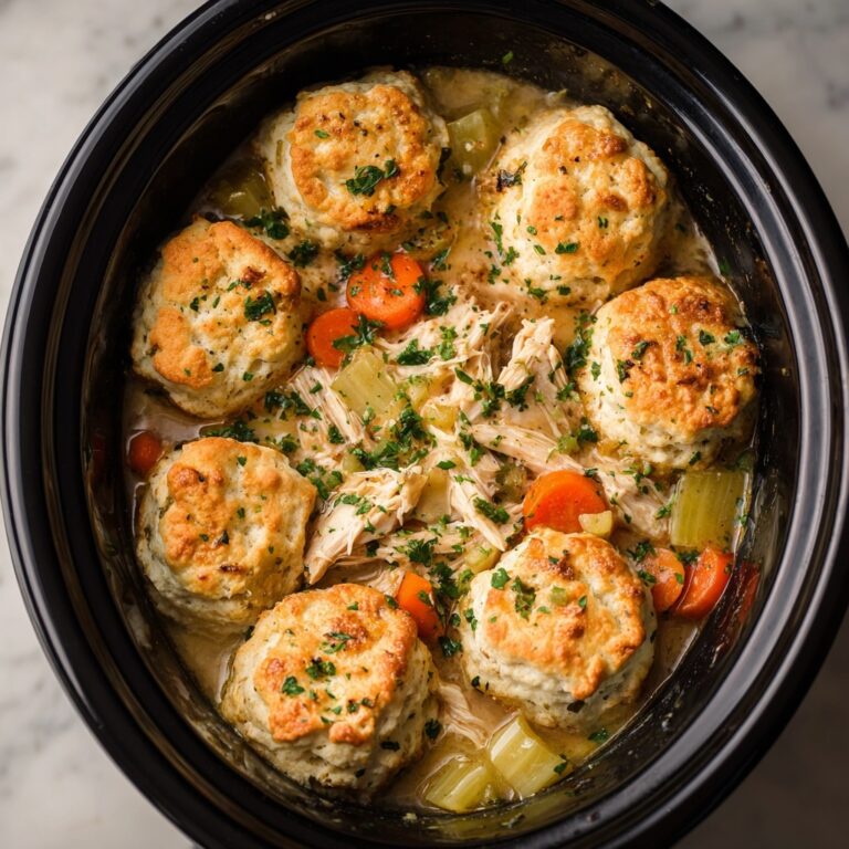 CrockPot Chicken and Dumplings Recipe