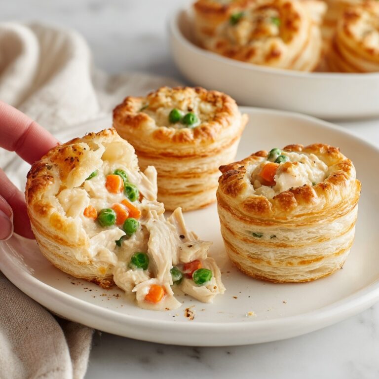Mini Chicken Pot Pie with Grands Biscuits Recipe
