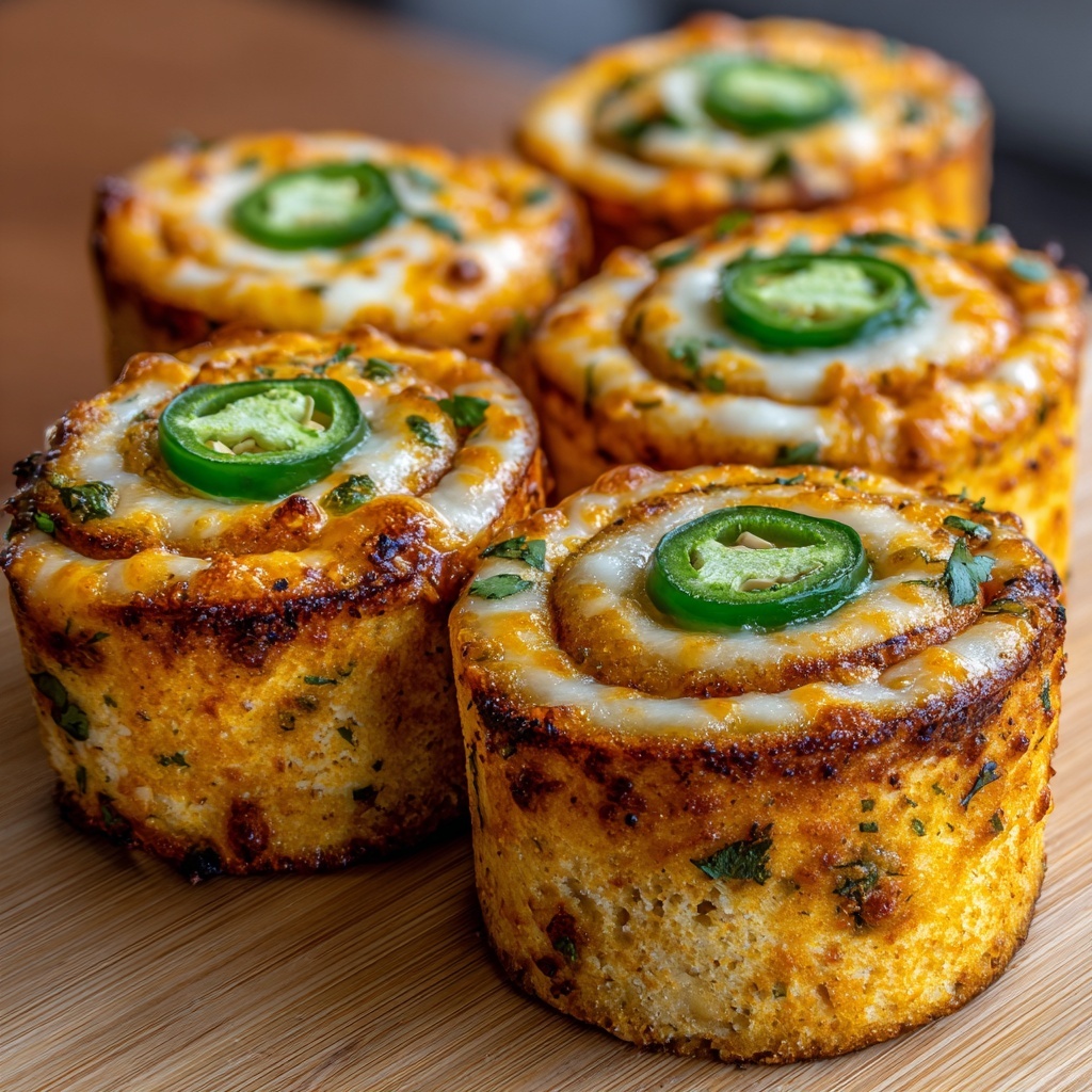 Baked Jalapeno Popper Pinwheels Recipe - Recipe Image