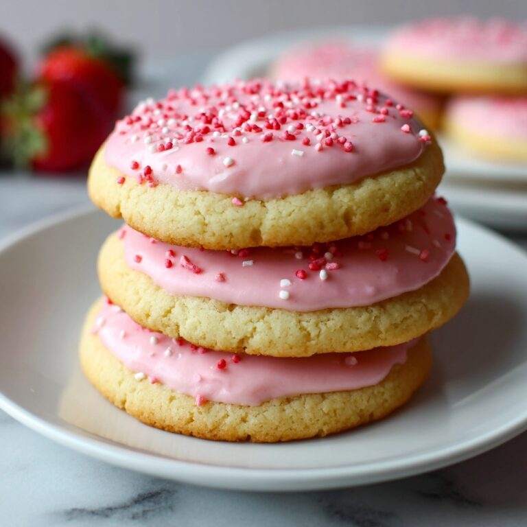 Strawberry Shortbread Cookies Recipe