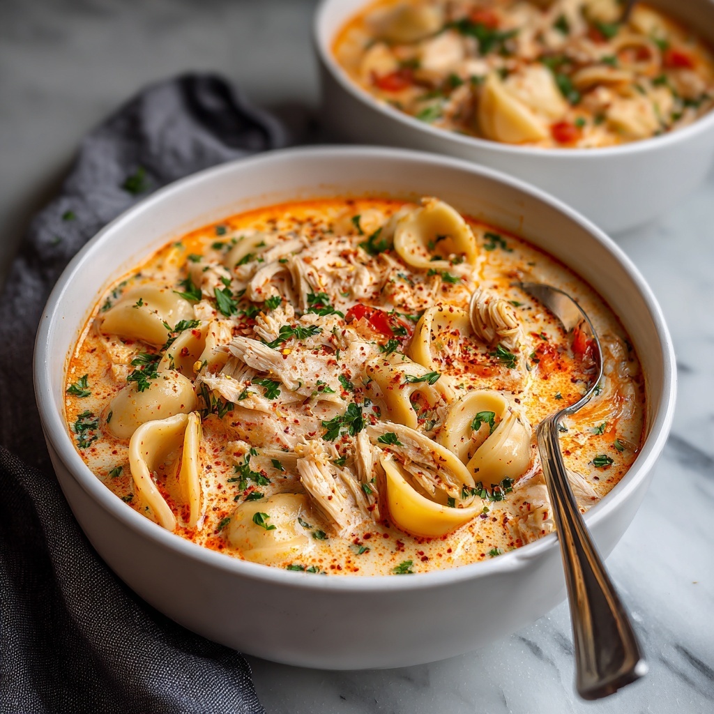Creamy Cajun Chicken Pasta Soup Recipe - Recipe Image