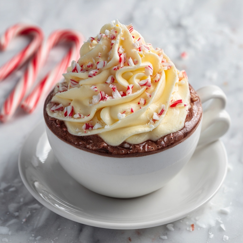 Rich Peppermint Hot Chocolate Recipe - Recipe Image