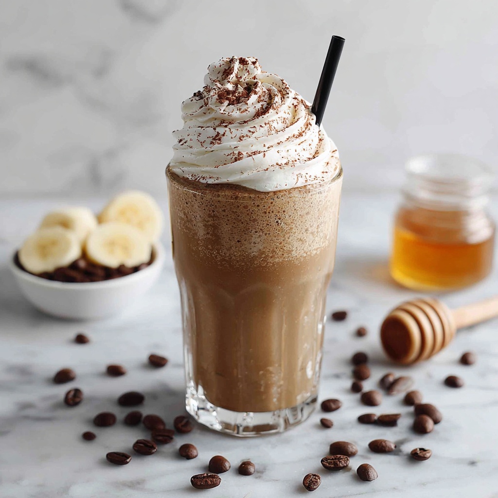 Coffee Banana Cacao Smoothie Recipe - Recipe Image