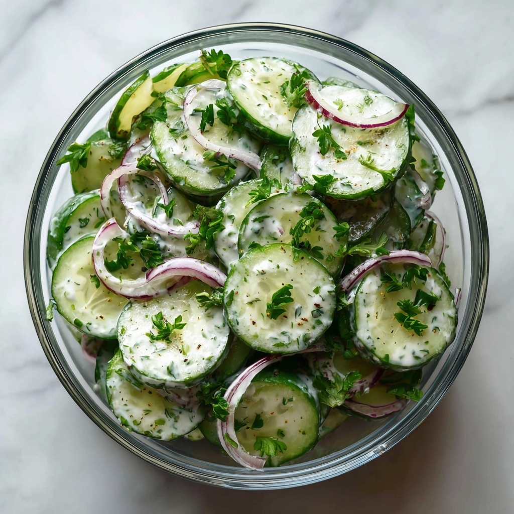 High Protein Cucumber Salad for a Refreshing Meal Boost Recipe - Recipe Image