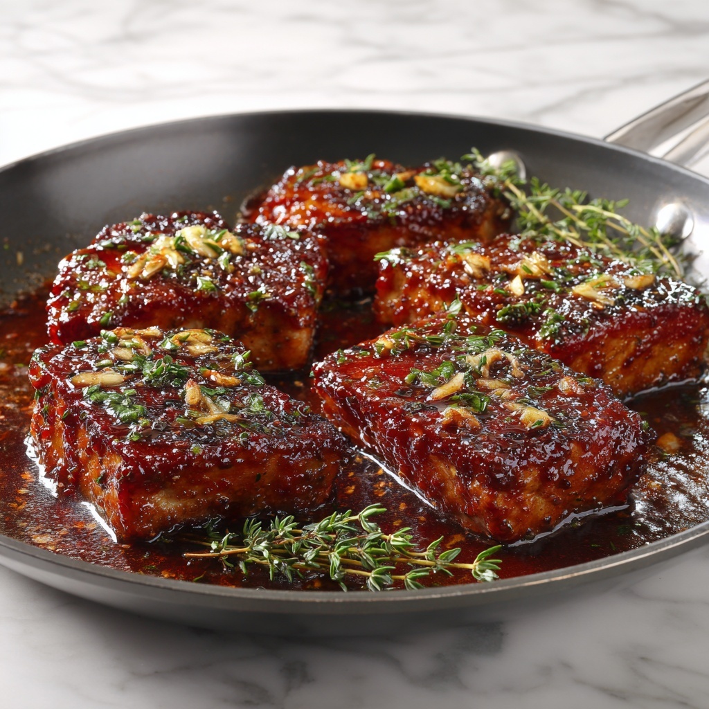 Maple Glazed Pork Chops Recipe - Recipe Image