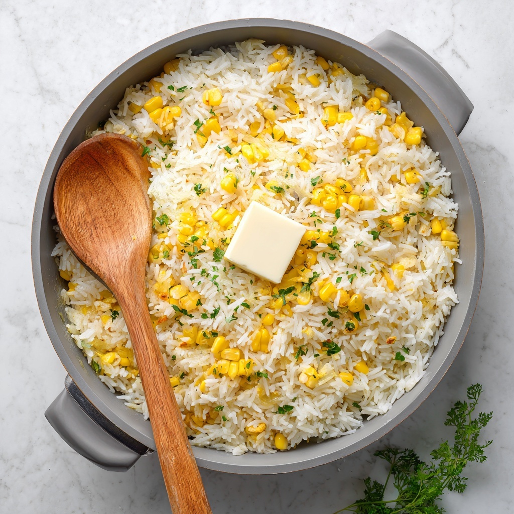 Buttered Corn Rice Recipe - Recipe Image