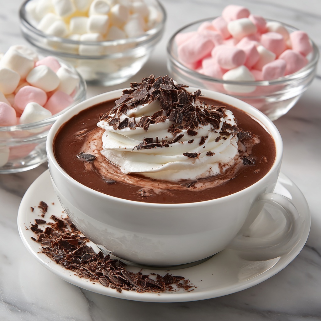 Rich Homemade Hot Chocolate Recipe - Recipe Image