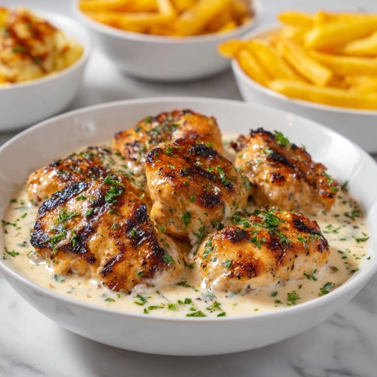 Turkish Chicken with Creamy White Sauce in 30 Minutes Recipe