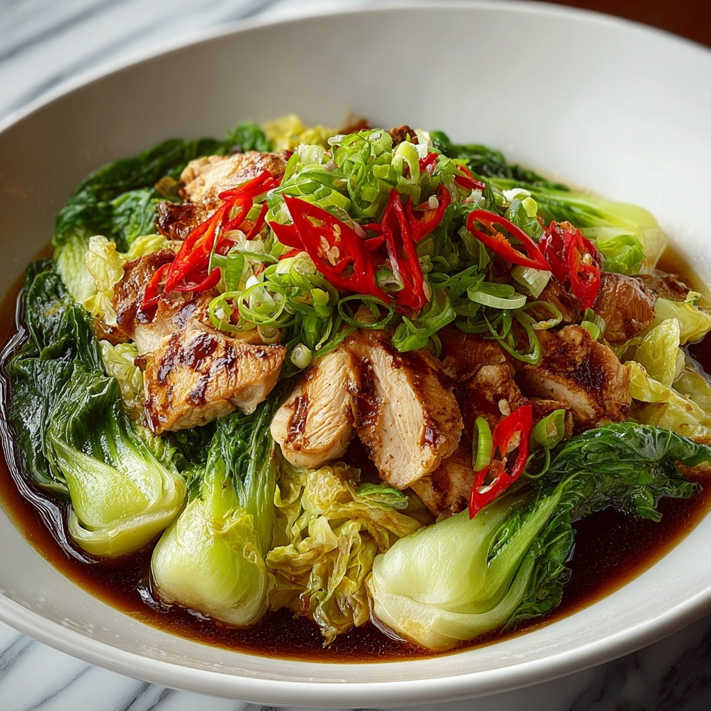 Chinese Chicken Cabbage Stir-Fry Recipe - Recipe Image