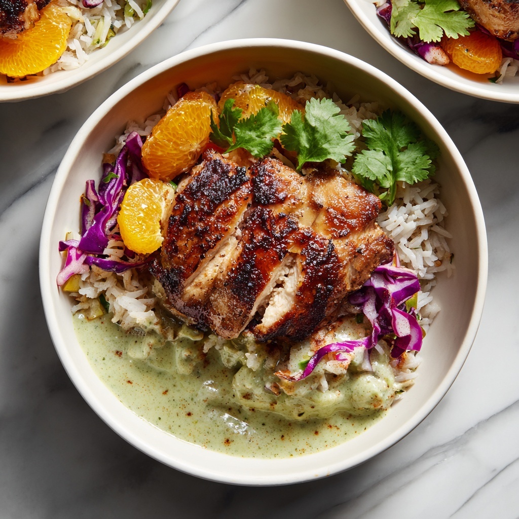 Chipotle Salmon with Orange Salsa and Aji Verde Recipe - Recipe Image