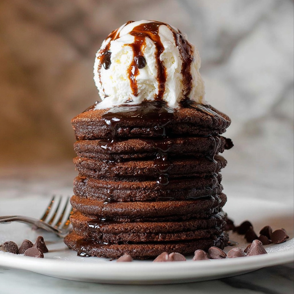 Chocolate Protein Pancakes Recipe - Recipe Image