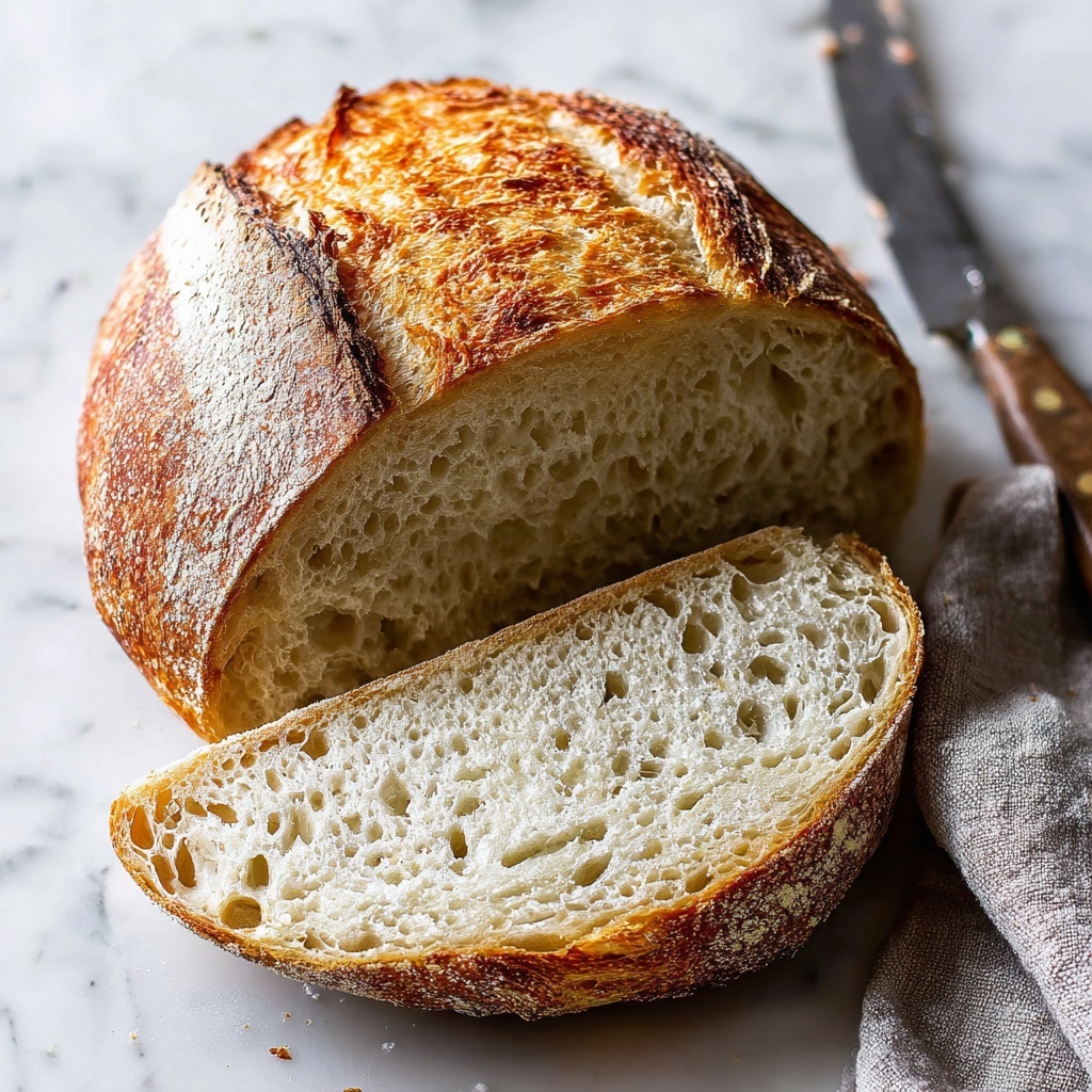 Perfect Homemade Sourdough Bread Recipe - Recipe Image